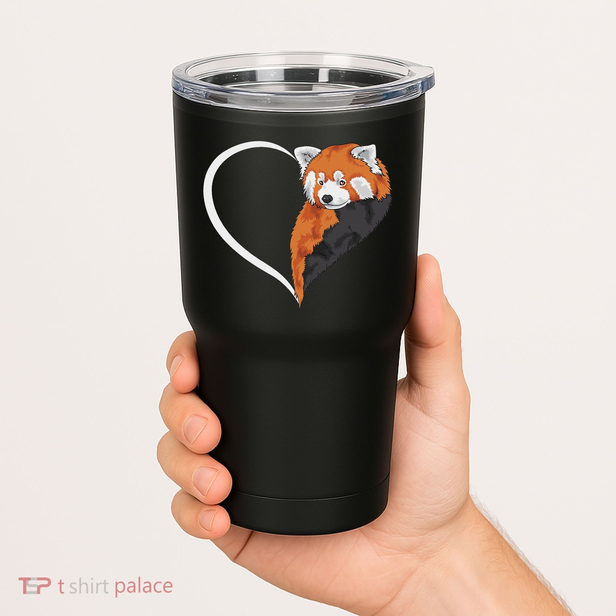 Red Panda S For Women Heart Cute Red Panda Tumbler