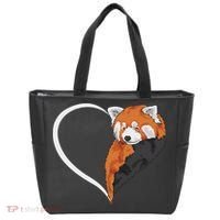 Red Panda S For Women Heart Cute Red Panda Tote Bag thumb 0