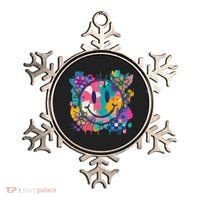 Retro Painted Smiley Emoji Ornament thumb 0