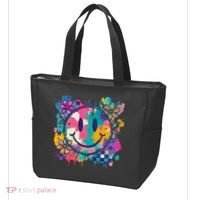 Retro Painted Smiley Emoji Tote Bag thumb 3