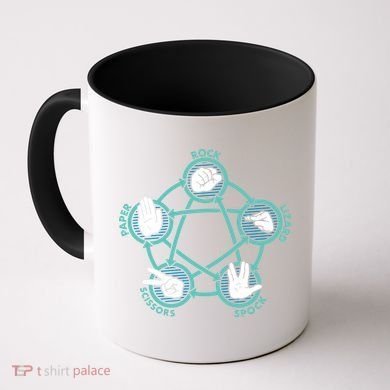 Rock Paper Scissors Lizard Spock Coffee Mug