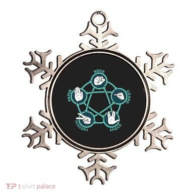 Rock Paper Scissors Lizard Spock Ornament
