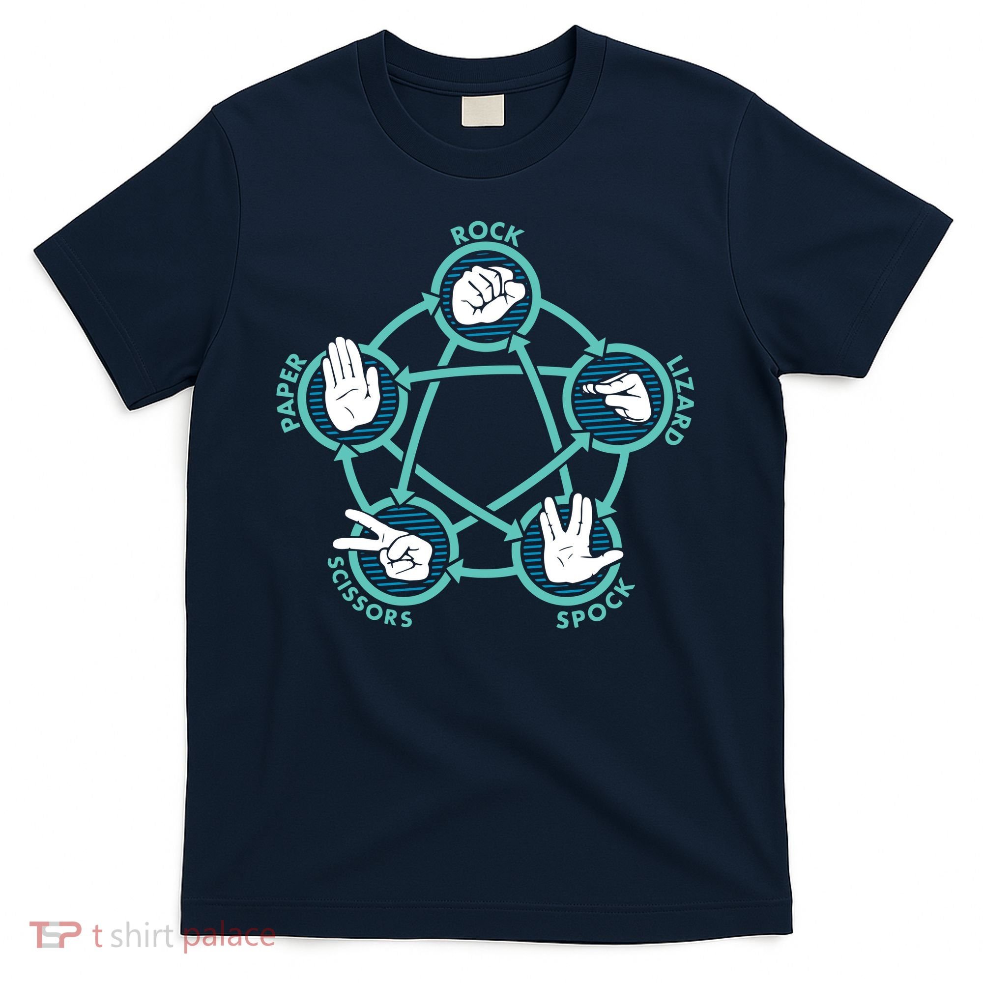Rock Paper Scissors Lizard Spock T-Shirt