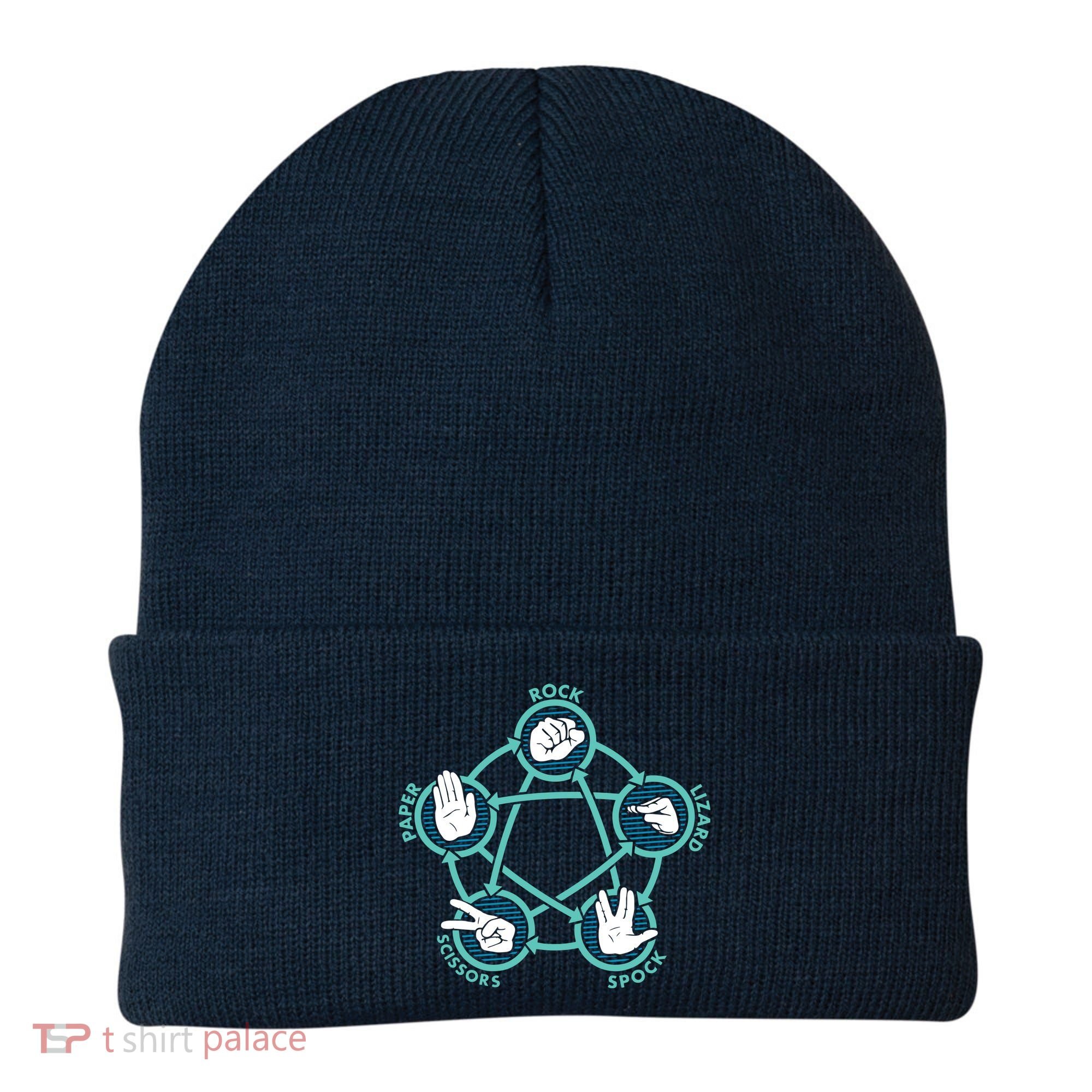 Rock Paper Scissors Lizard Spock Beanie