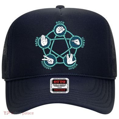Rock Paper Scissors Lizard Spock Hat