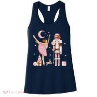 Retro Pink Sugar Plum Fairy Nutcracker Christmas Women's Tank Top thumb 0