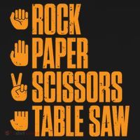 Rock Paper Scissors Table Saw Funny Carpenter Hoodie Women's Hoodie thumb 2