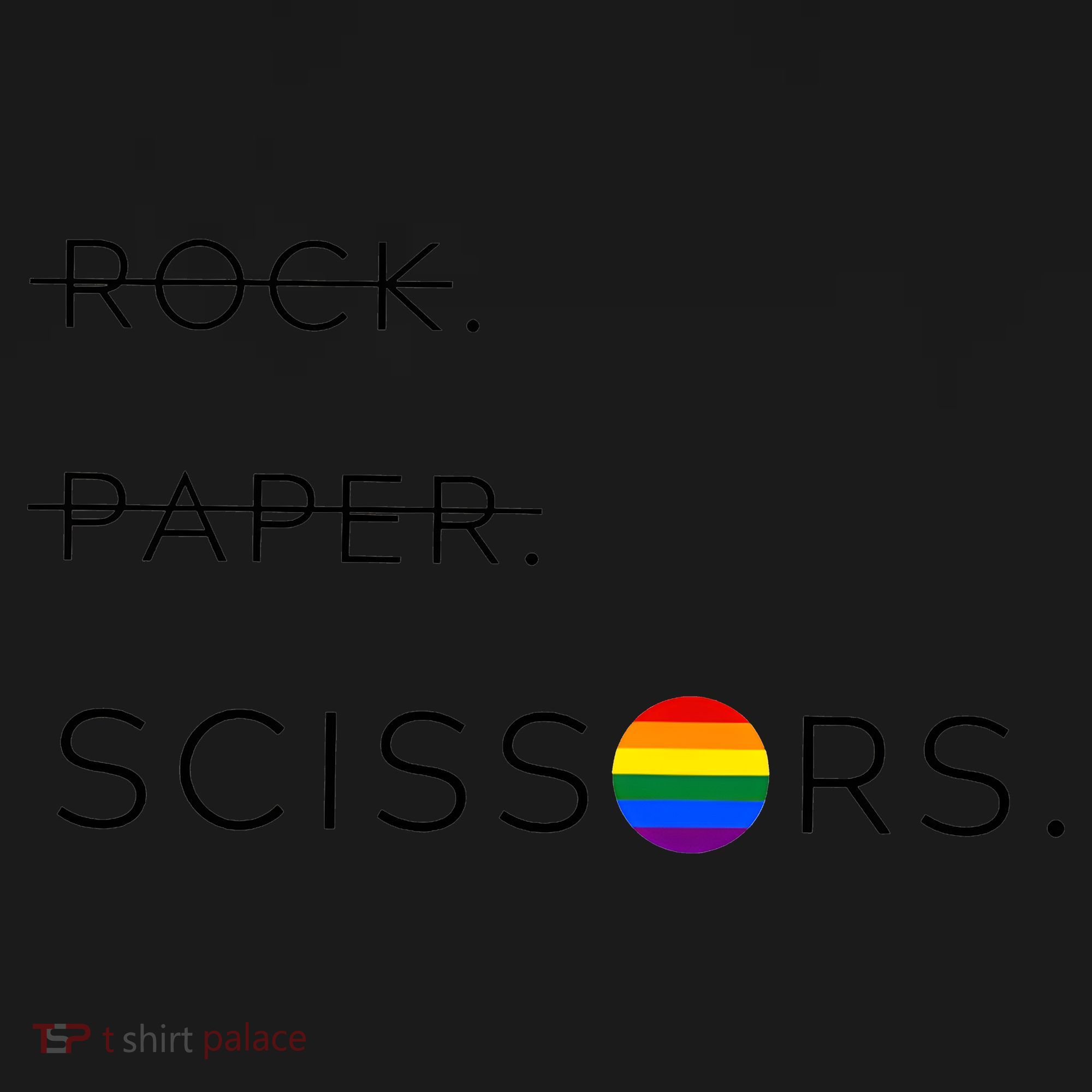 Rock Paper Scissors Lesbian Funny Lesbian Pride Lgbt Tote Bag