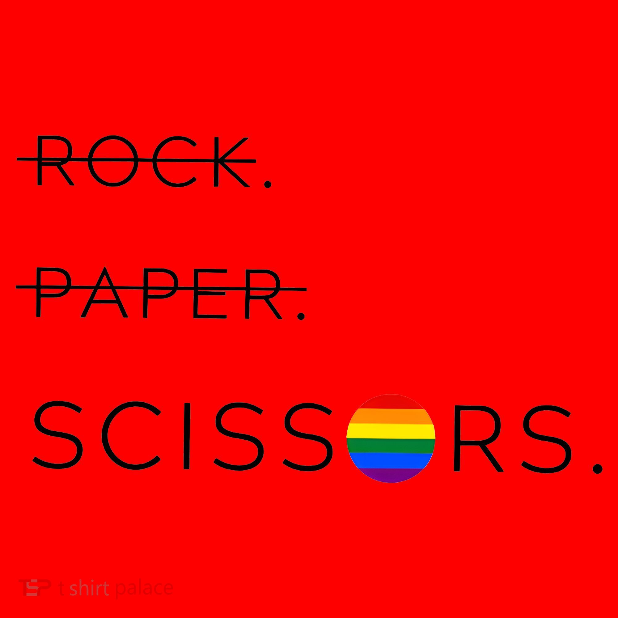 Rock Paper Scissors Lesbian Funny Lesbian Pride Lgbt Santa Hat