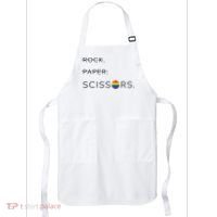 Rock Paper Scissors Lesbian Funny Lesbian Pride Lgbt Apron thumb 0