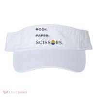 Rock Paper Scissors Lesbian Funny Lesbian Pride Lgbt Visor thumb 0