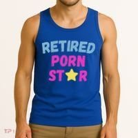 Retired Porn Star Tank Top thumb 3