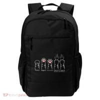 Rock Paper Scissors Cat Funny Kitten Cute Paw Backpack thumb 0