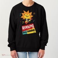 Rocking Pre School Lion Guitar Women's Sweatshirt thumb 0