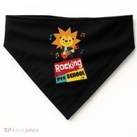 Rocking Pre School Lion Guitar USA-Made Doggie Bandana thumb 0