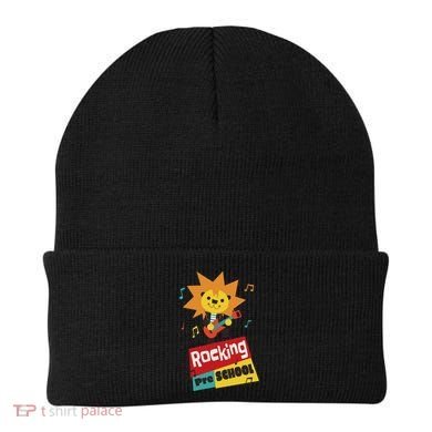Rocking Pre School Lion Guitar Beanie