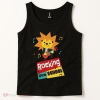 Rocking Pre School Lion Guitar Tank Top thumb 2