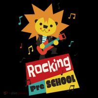 Rocking Pre School Lion Guitar Tank Top thumb 6