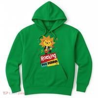 Rocking Pre School Lion Guitar Hoodie thumb 0