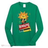 Rocking Pre School Lion Guitar Long Sleeve Shirt thumb 0