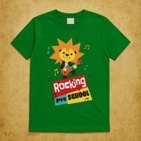 Rocking Pre School Lion Guitar T-Shirt thumb 5