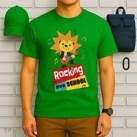 Rocking Pre School Lion Guitar T-Shirt thumb 6
