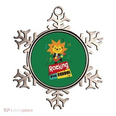 Rocking Pre School Lion Guitar Ornament