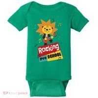 Rocking Pre School Lion Guitar Baby Bodysuit thumb 0