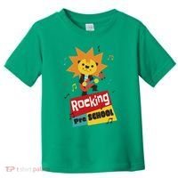 Rocking Pre School Lion Guitar Toddler T-Shirt thumb 0