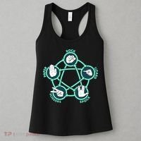 Rock Paper Scissors Spock Lizard Funny Game Women's Tank Top thumb 3