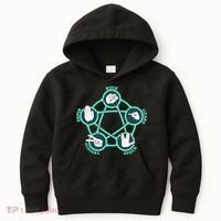 Rock Paper Scissors Spock Lizard Funny Game Kids Hoodie thumb 0