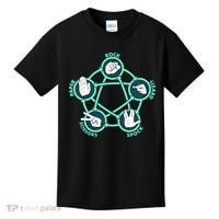 Rock Paper Scissors Spock Lizard Funny Game Kids T-Shirt thumb 0