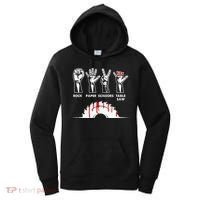 Rock Paper Scissors Table Saw Carpenter Craftsman Woodworker Women's Hoodie thumb 0