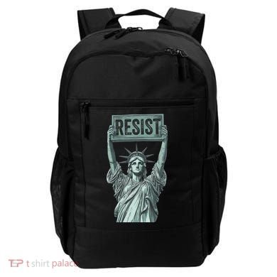 Resist Protest Statue Of Liberty Backpack