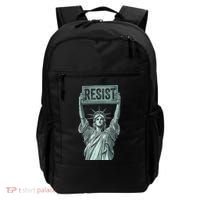 Resist Protest Statue Of Liberty Backpack thumb 0
