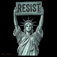Resist Protest Statue Of Liberty Toddler Hoodie thumb 2