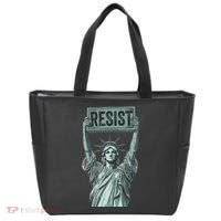 Resist Protest Statue Of Liberty Tote Bag thumb 0