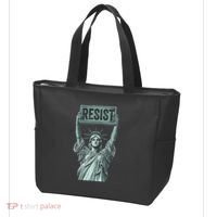 Resist Protest Statue Of Liberty Tote Bag thumb 3