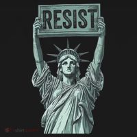 Resist Protest Statue Of Liberty Tote Bag thumb 4