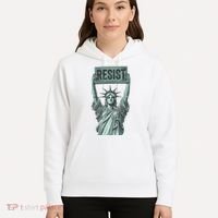 Resist Protest Statue Of Liberty Hoodie thumb 5