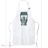 Resist Protest Statue Of Liberty Apron thumb 0