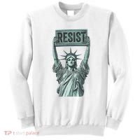 Resist Protest Statue Of Liberty Sweatshirt thumb 0