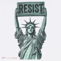 Resist Protest Statue Of Liberty Sweatshirt thumb 3