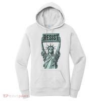 Resist Protest Statue Of Liberty Women's Hoodie thumb 0