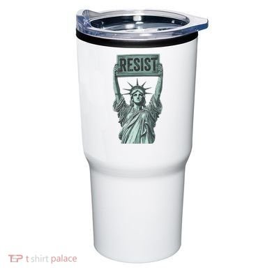 Resist Protest Statue Of Liberty Tumbler