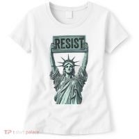 Resist Protest Statue Of Liberty Women's T-Shirt thumb 0