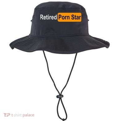 Retired Porn Star Funny Gag Design Bucket Hat