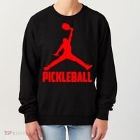 Red Pickleball Sports Logo Women's Sweatshirt thumb 0