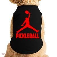 Red Pickleball Sports Logo Doggie Tank thumb 0