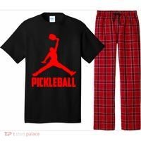 Red Pickleball Sports Logo Pajama Set thumb 0